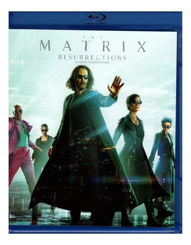 Matrix Resurrecciones Keanu Reeves Pelicula Blu-ray