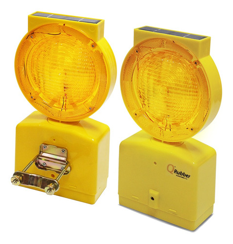 Lámpara Solar Destellante Ambar (amarilla)