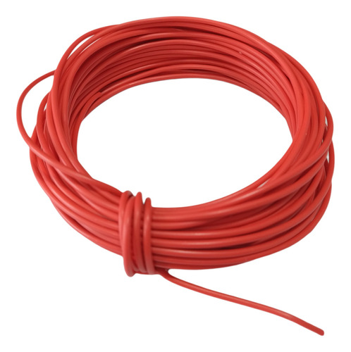 Cable Calibre 22 Awg Color Rojo ( 10 Metros )