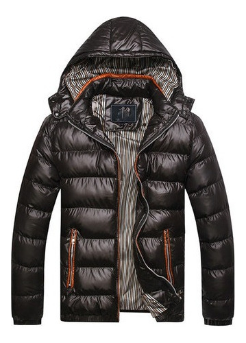 Nueva Chaqueta De Invierno Acolchada Cálida Para Hombre Con