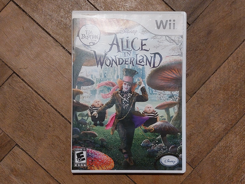 Wii Juego Alice In Wonderland Original Nintendo Americano