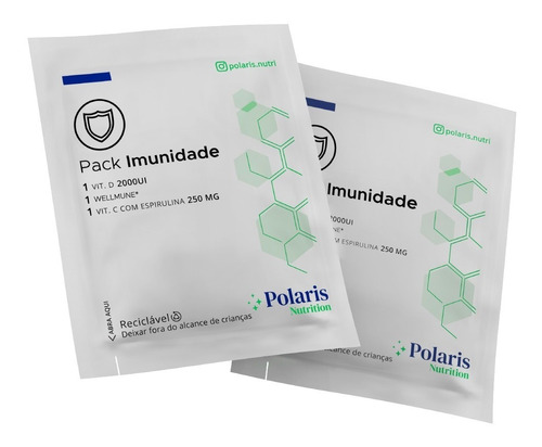 Pack Imunidade Wellmune Polaris Nutrition - Separado Por Dia