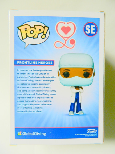 Funko Pop! Frontline Heroes: Doctora Con Cubrebocas Se
