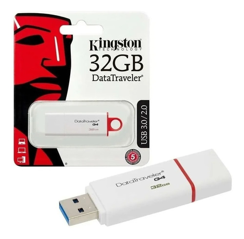 Memoria Usb 32gb Kingston 3.0 Original Garantia 1 Año