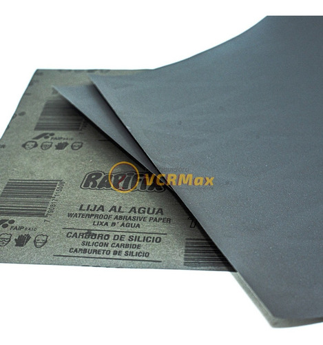 Imagen 5 de 10 de Lija Al Agua Grano 2000 Carburo De Silicio Pack X10