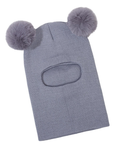 Gorro De Invierno Para Bebé Con Doble Pompón, Gorro Y