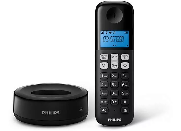 Tercera imagen para búsqueda de telefono inalambrico philips d1311b 77