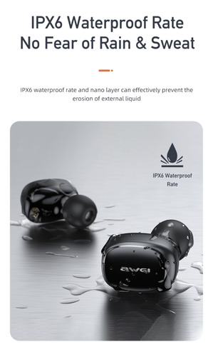 Auriculares Deportivos Awei T13 Pro Bluetooth V5.1 T13pro