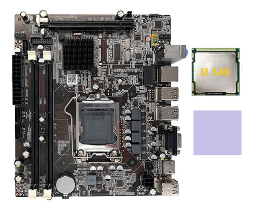 Placa Base H55+cpu I3 540+almohadilla Térmica