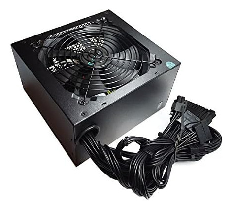 Fuente De Alimentación De Apevia Captainatx Con All Black Ca