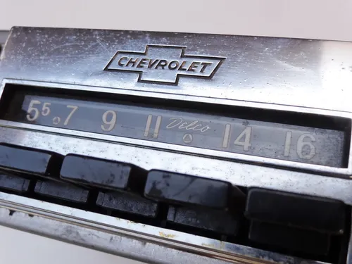 Rádio Chevrolet Bel Air Impala 1963 E 64 Original Sem Teste
