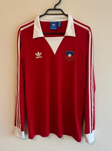 Camiseta Chile Retro Edicion Mundial 1982 Talla M Original