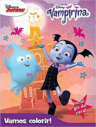 Disney - Vamos Colorir - Vampirina, De Disney. Editora Dcl, Capa Mole Em Português, 2019