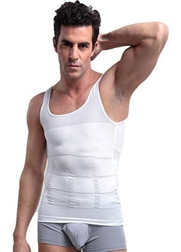 Camiseta Reductora Moldeadora Alta Compresión Ginecomastia