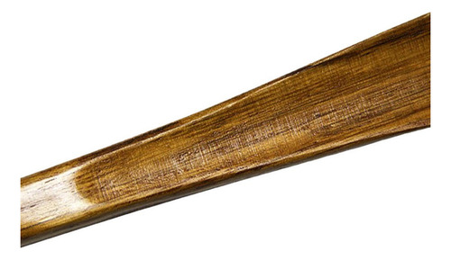 2x Zapato De Madera Natural Con Mango Largo De Madera