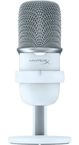 Micrófono Gamer Hyperx Solocast Usb Blanco