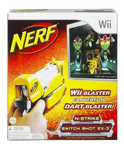 Hasbro Nerf N-strike Switch Shot Ex-3 Amarillo
