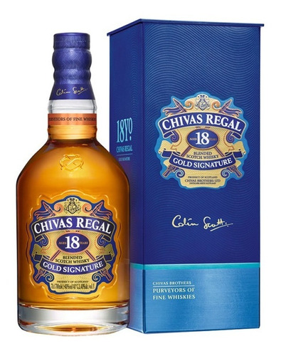 Whisky Chivas Regal 18 Años Gold Signature X750cc