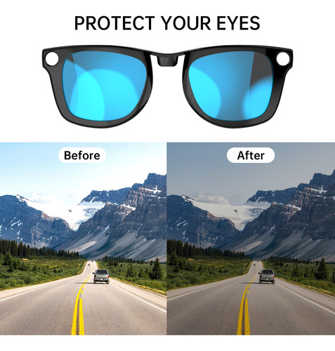Juego De Lentes Inteligentes Compatibles Con Para Hombre Y