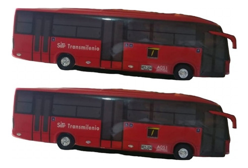 Bus Transmilenio Rojo