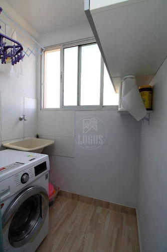 Imagem 13 de 14 de Apartamento De 50m², Composto De 2 Dormitórios, Á Venda Por R$ 280.000,00 - Vila Homero Thon - Santo André/sp - Ap1453