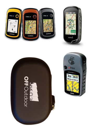 Case Estojo Gps Garmin Etrex 10 20 22 30 E 32 Eva Preto