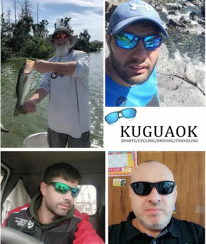 Gafas De Sol Hombre Polarizadas Pesca Viajes Conducción 2pcs