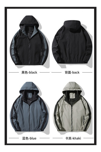 Abrigos Chaquetas Con Capucha Informal Chamarra Invierno