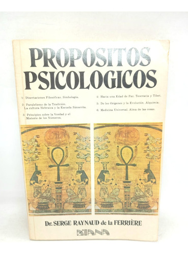 Propositos Psicológicos