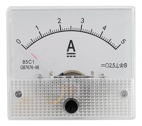 Voltímetro Analógico Dc 0-5a Dc 85c1 Tensión De Corriente 2.