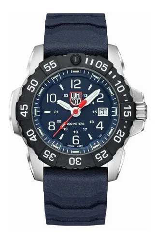 Reloj Luminox Navy Seal 200m Xs.3253.cb Agente Oficial Color Del