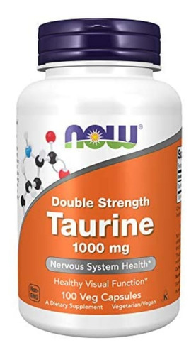   Taurina Taurine 1000mg 100 Capsulas