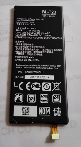 Bateria LG X Cam K580 Bl-t23 2430mah