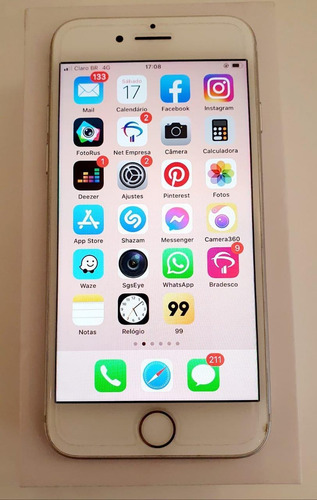 iPhone 8 64 Gigas Tela 4.7 Ios. Todos Os Acessórios Original