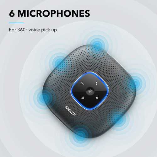 Altavoz Bluetooth Anker Powerconf, 6 Microfonos, Recolección