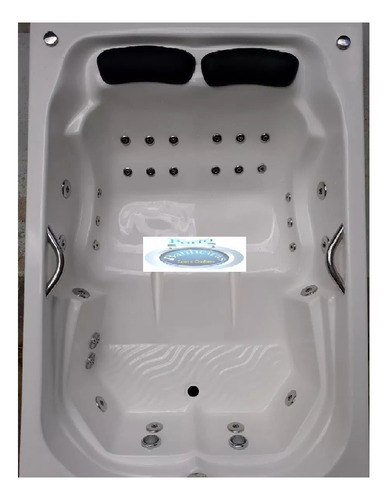 Banheira Dupla Porto Banheiras Luxo Cor Branco