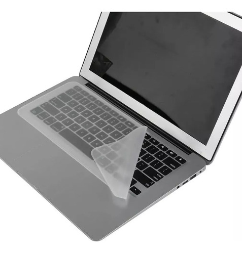 Protector De Teclado Silicona Para Notebook Flexible 13-14 