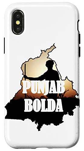 Funda Para iPhone X/xs Punjab Bolda Farmers India Punjabi De