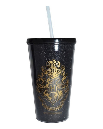 Vaso Térmico Hogwarts Glitter Harry Potter Licencia Oficial