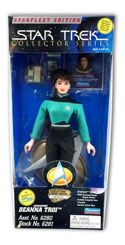 Star Trek Collector Series Starfleet Commander Deanna Troi