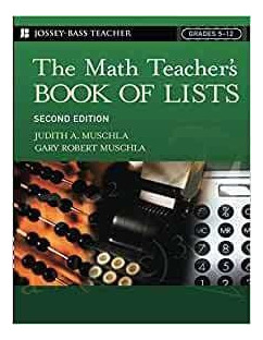 El Libro De Profesores De Matematicas De Listas Grados 512 2