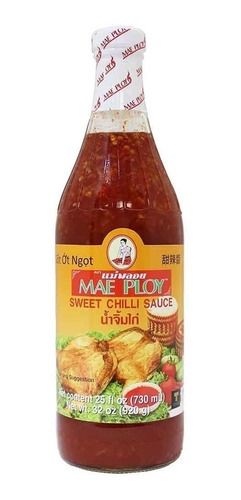 Imagen 1 de 3 de Salsa Picante Mae Ploy Sweet Chilli 730 Ml Tailandia