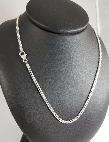 Imagen 5 de 8 de Cadena Plata 925 Groumet 3mm Gruesa Maciza Hombre Garantia