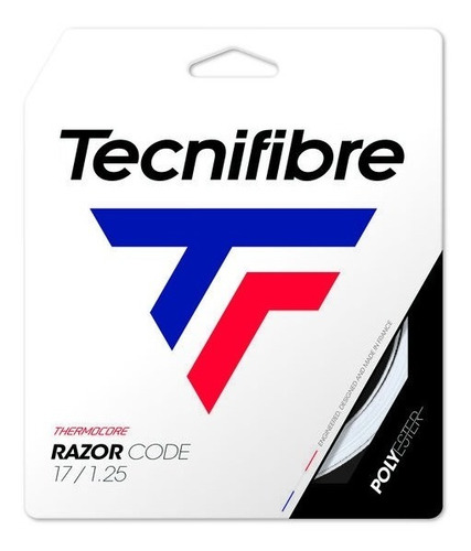 Individual Set Cuerda Tecnifibre 4s Thermocore Tenis Raqueta