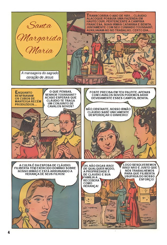 Vidas Exemplares - Santa Margarida Maria Alacoque, De Desconhecido,editora Caritatem., Vol. 1. Editorial Caritatem, Capa Mole, Edição 1 Em Português, 2024