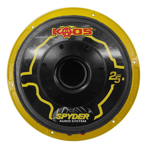 Imagem 4 de 4 de Alto Falante Woofer Spyder Kaos 12 Pol 2.5 1250w Rms 4 Ohms