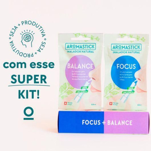 Aromastick Focus + Equilibra la concentración