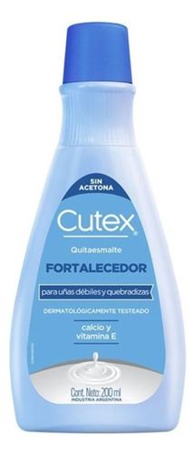 Cutex X200 Ml Quitaesmalte Fortalecedor