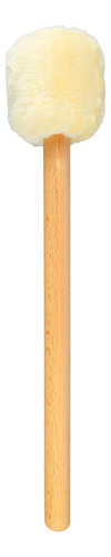 Baqueta De Tambor Con Cabeza De Fieltro Suave Y Mango Largo