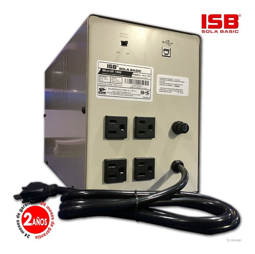 Nobreak Sola Basic Micro Sr 1000 1000va/650w 60min Xr-21-102